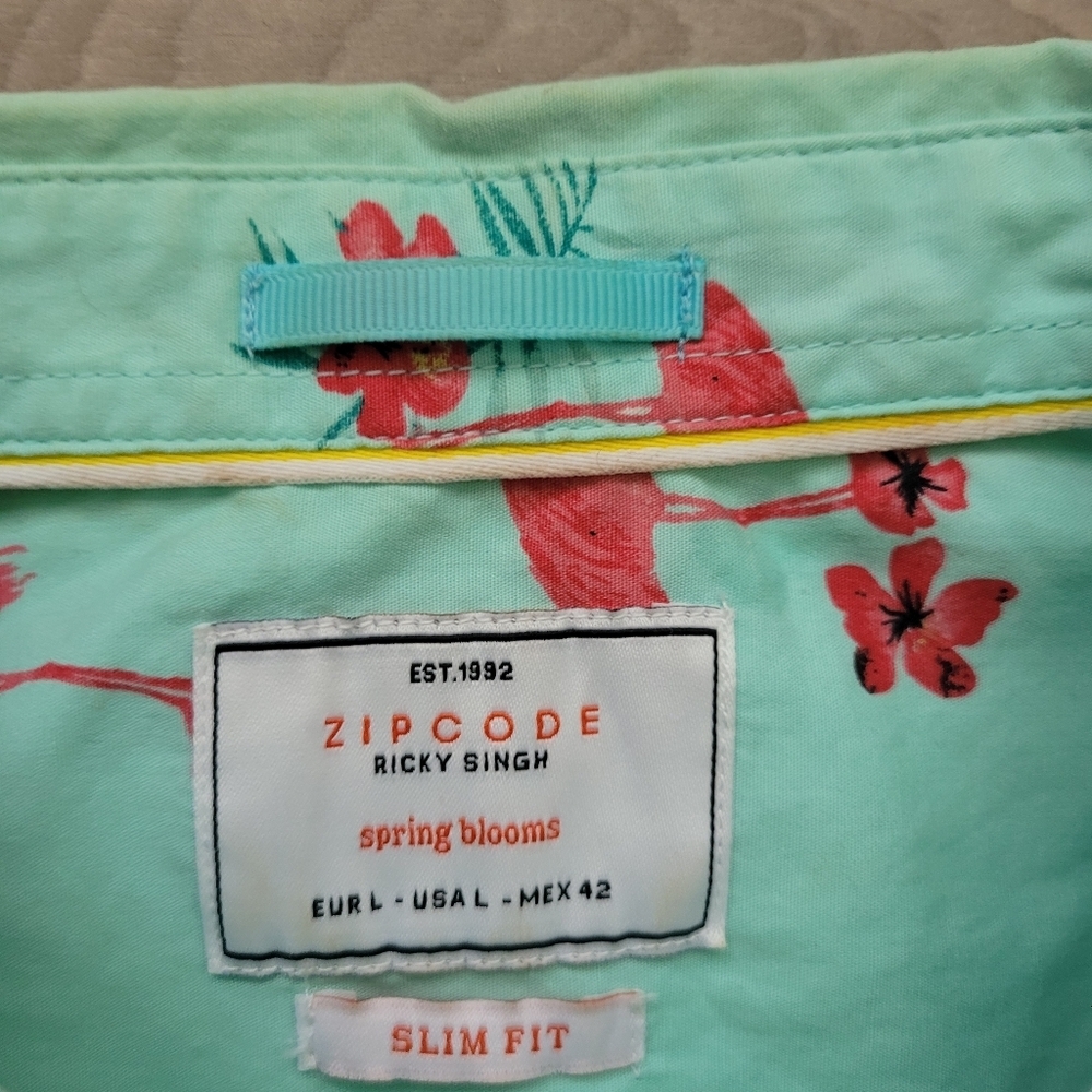 Zip Code Ricky Singh Button Front Shirt - Picture 4 of 6